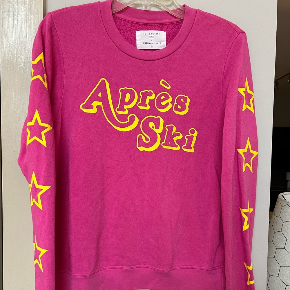 Aprés Ski Anthropologie knit top